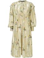 Muller Of Yoshiokubo Kielyr Printed Flared Dress - Green