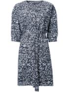 Anrealage 'noise' Print Dress, Women's, Size: 38, Grey, Cotton