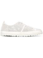 Marsèll Perforated Detail Sneakers - White