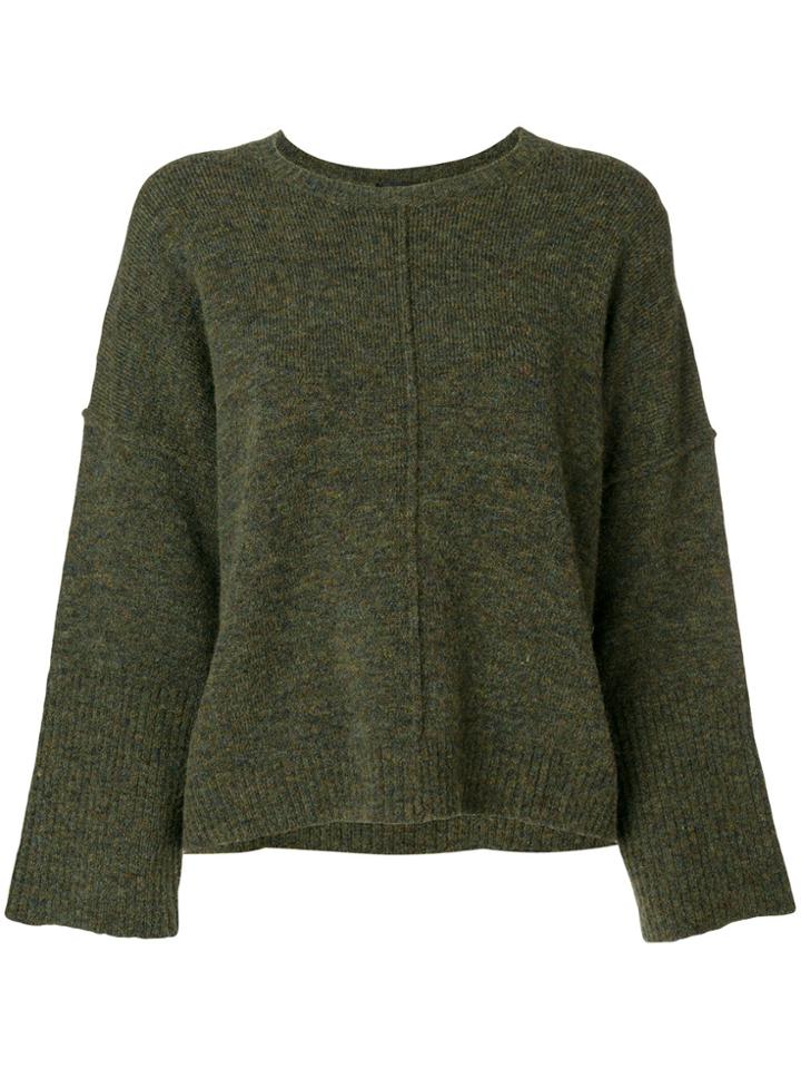Roberto Collina Loose Fit Jumper - Green