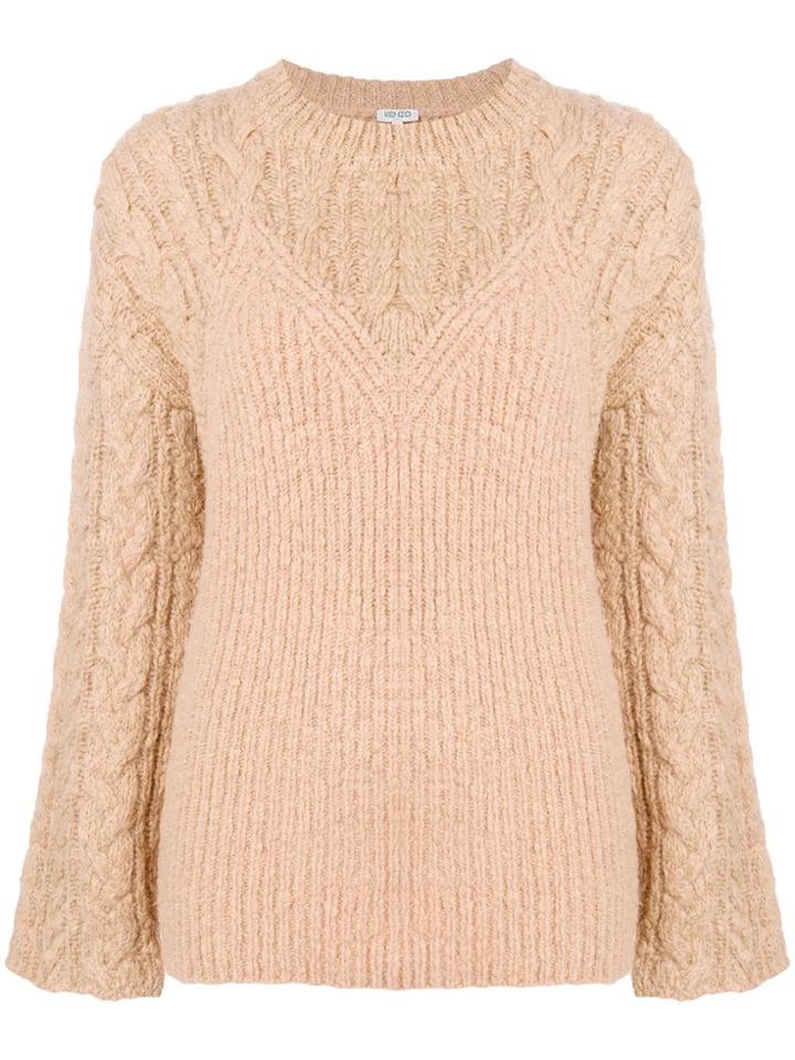 Kenzo Illusion Sweater - Nude & Neutrals