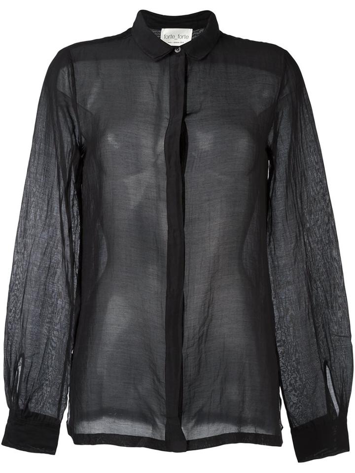 Forte Forte Semi Sheer Shirt