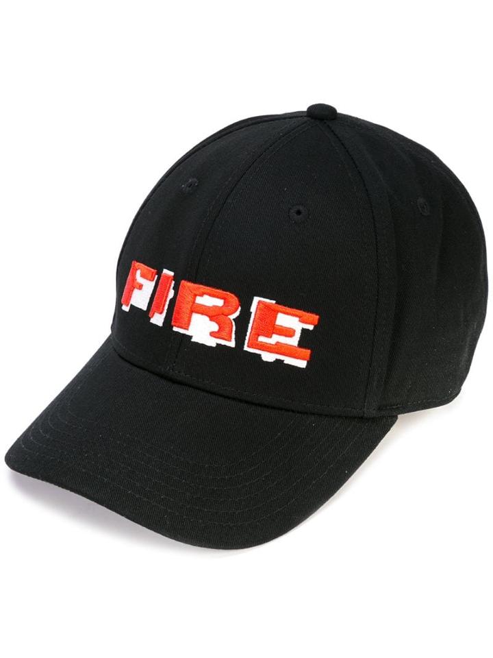 Heron Preston Fire Cap - Black