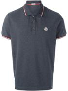 Moncler - Short Sleeve Polo Shirt - Men - Cotton - Xl, Grey, Cotton