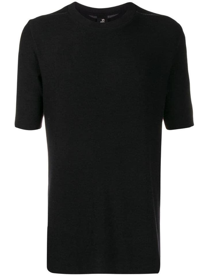 Thom Krom Stitching Detail T-shirt - Black
