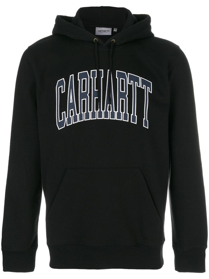 Carhartt Logo Hoodie - Black