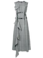 Maison Margiela Décortique Ruffle Dress - Grey