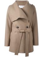 Harris Wharf London Double Breasted Belted Coat