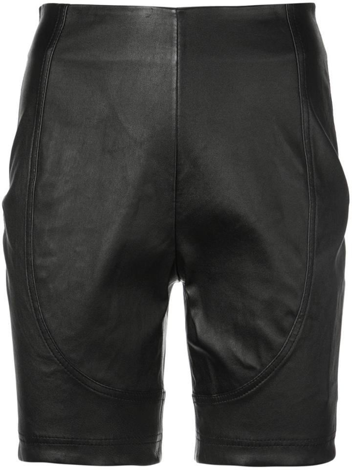 Area High Waisted Shorts - Black