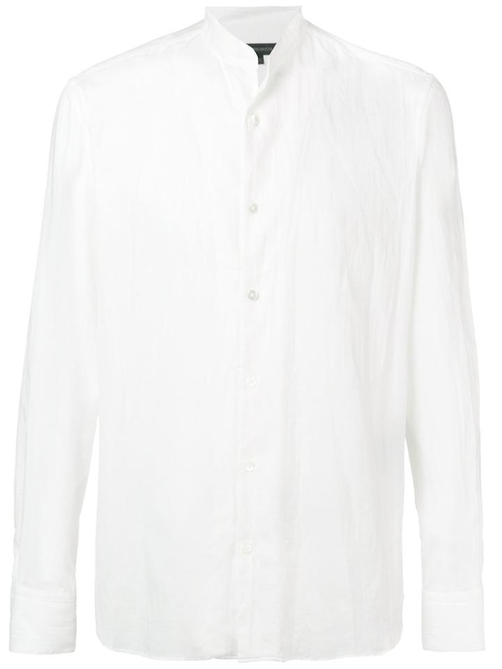 Ann Demeulemeester Plain Button Shirt - White