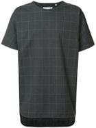 Private Stock Checked T-shirt - Grey