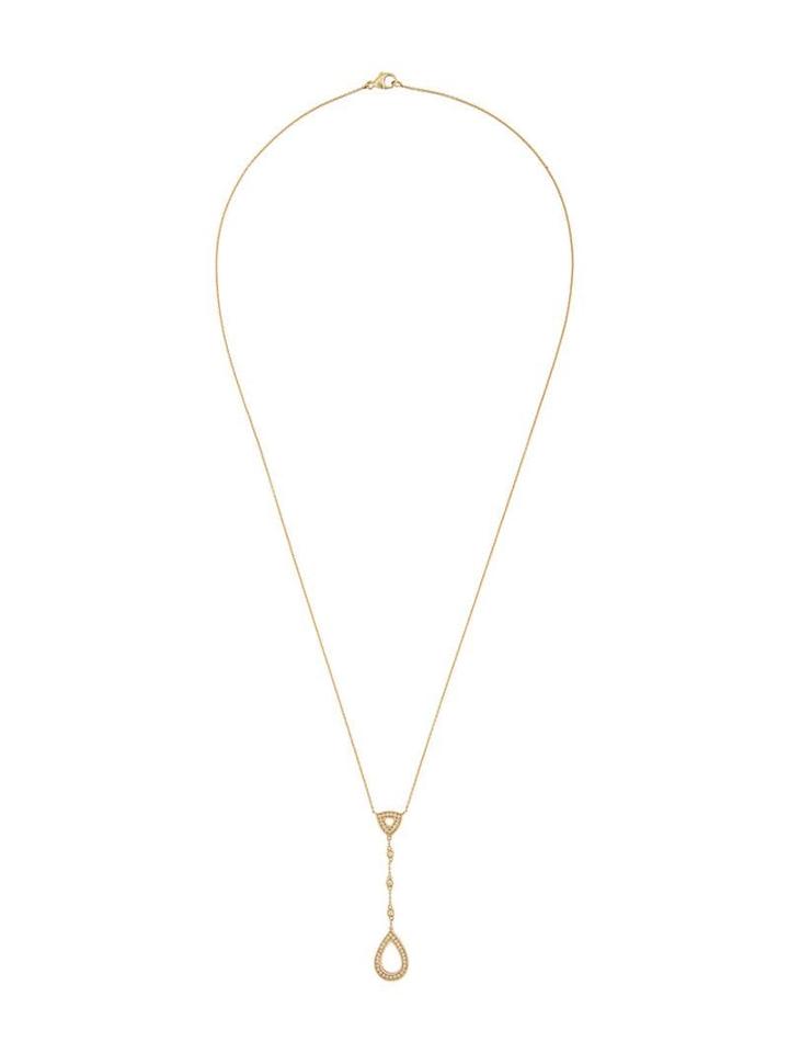 Dana Rebecca 14kt Yellow Gold Lori Page Diamond Teardrop Necklace -