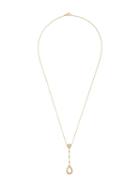 Dana Rebecca 14kt Yellow Gold Lori Page Diamond Teardrop Necklace -