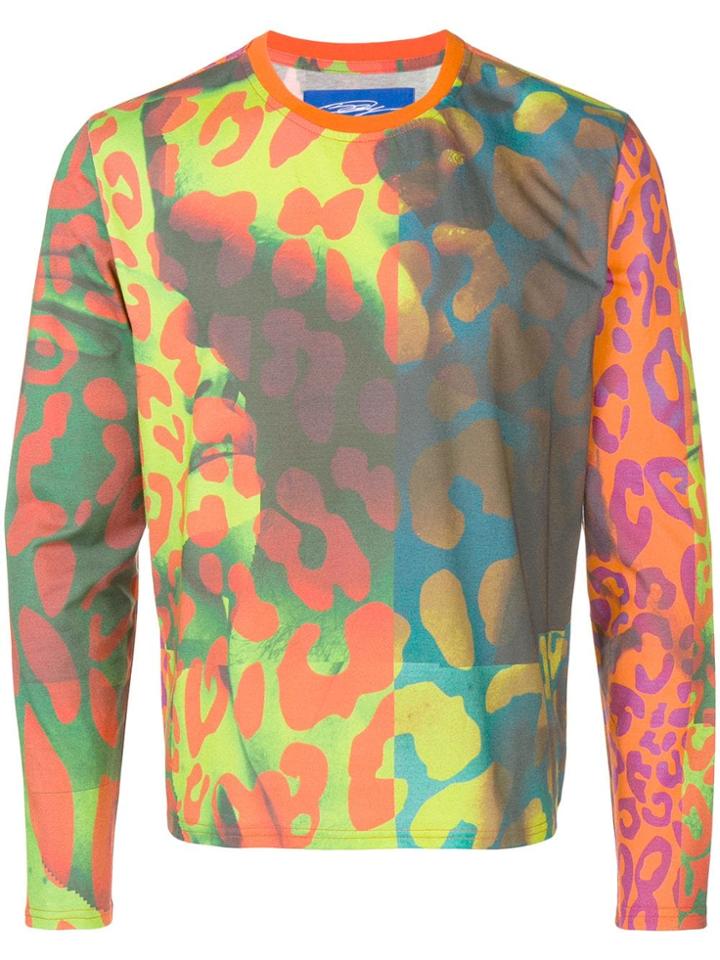 Anton Belinskiy Printed Long-sleeved T-shirt - Orange