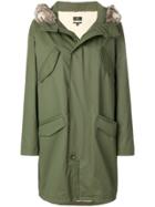 A.p.c. Hooded Parka - Green
