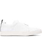 Pierre Hardy Laceless Trainers, Men's, Size: 45, White, Calf Leather/leather/rubber