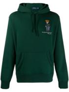 Polo Ralph Lauren Logo Drawstring Hoodie - Green