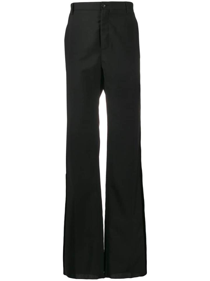 Versace Extended Strap Trousers - Black