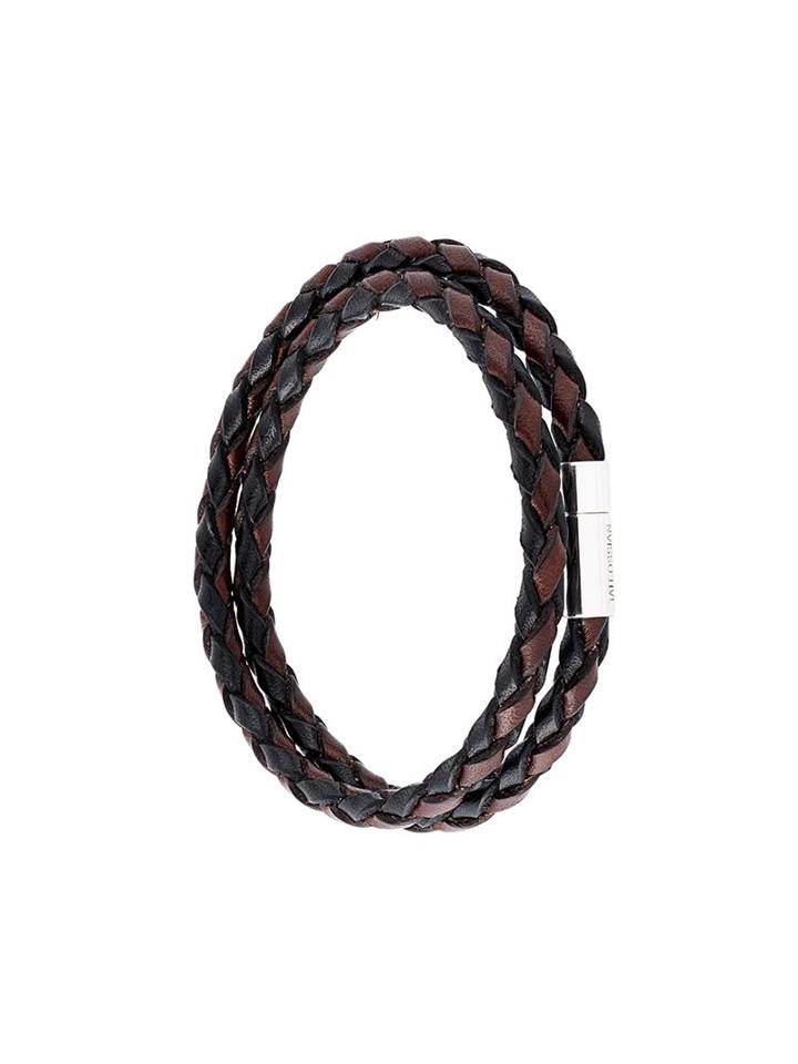 Tateossian Woven Bracelet, Men's, Brown