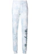 Philipp Plein Beverly Hills Crystal Embellished Track Pants - Blue