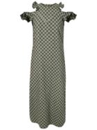 Printed Midi Dress - Women - Cotton - 40, Black, Cotton, Lilly Sarti