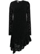 Philosophy Di Lorenzo Serafini Lace Asymmetric Hem Dress - Black