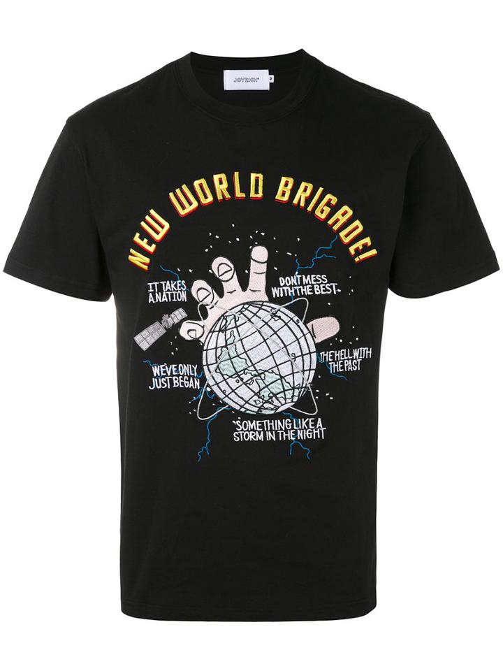 Joyrich - New World T-shirt - Men - Cotton - Xl, Black, Cotton