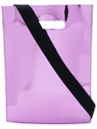 Mm6 Maison Margiela Structured Tote - Pink & Purple