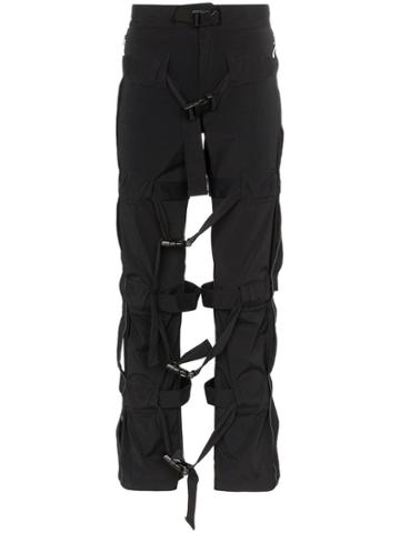 99% Is Bondage Strap Trousers - Black