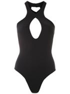 Amir Slama Central Keyhole Body - Black