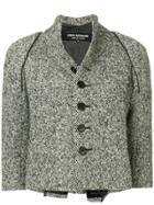 Junya Watanabe Comme Des Garçons Pre-owned Belted Poncho Jacket - Grey