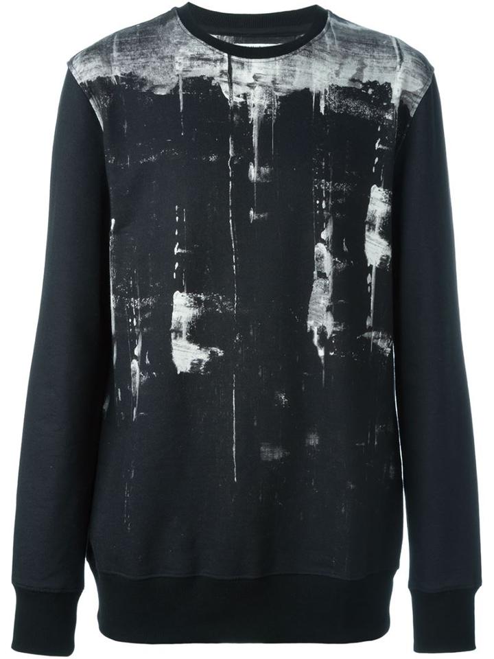 Helmut Lang Printed Crew Neck Sweater