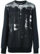 Helmut Lang Printed Crew Neck Sweater