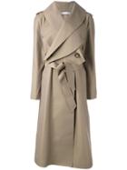 Jw Anderson Long Belted Coat - Nude & Neutrals