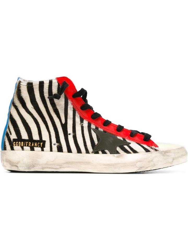 Golden Goose Deluxe Brand Francy Hi-top Sneakers - White