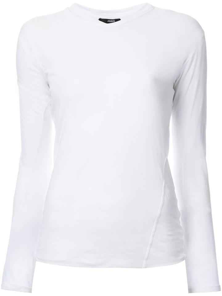 Assin 'double Layer' T-shirt, Women's, Size: Medium, White, Cotton
