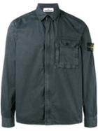 Stone Island - Overshirt Jacket - Men - Cotton - L, Grey, Cotton