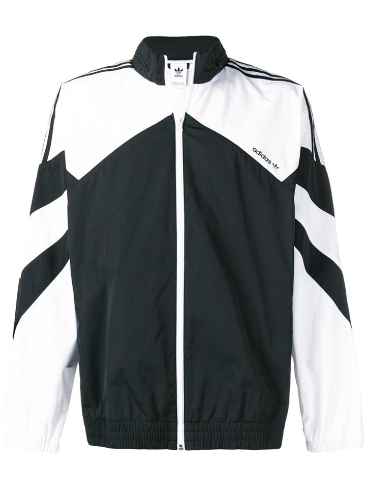 Adidas Two Tone Sports Jacket - Black