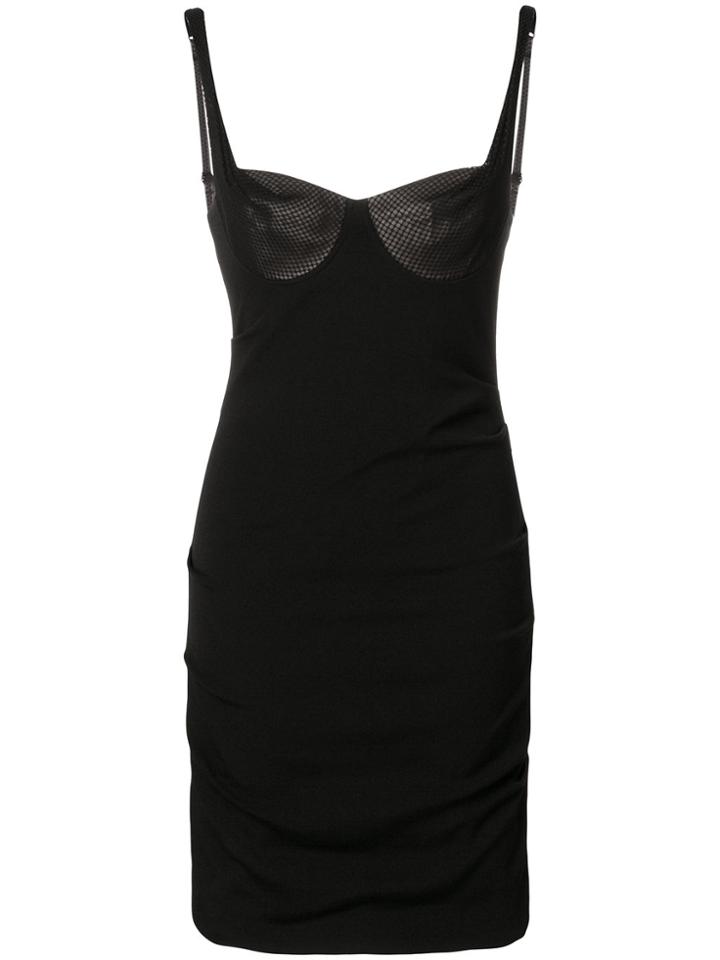 Alexander Wang Fitted Bodice Dress - Black