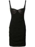 Alexander Wang Fitted Bodice Dress - Black