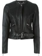 Belstaff Cropped Leather Jacket