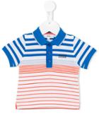 Boss Kids - Striped Pole Shirt - Kids - Cotton - 24 Mth, Blue