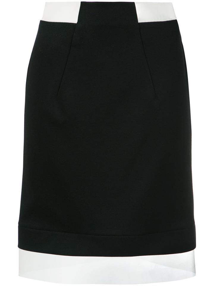 Gloria Coelho Vinyl Panels Skirt - Unavailable