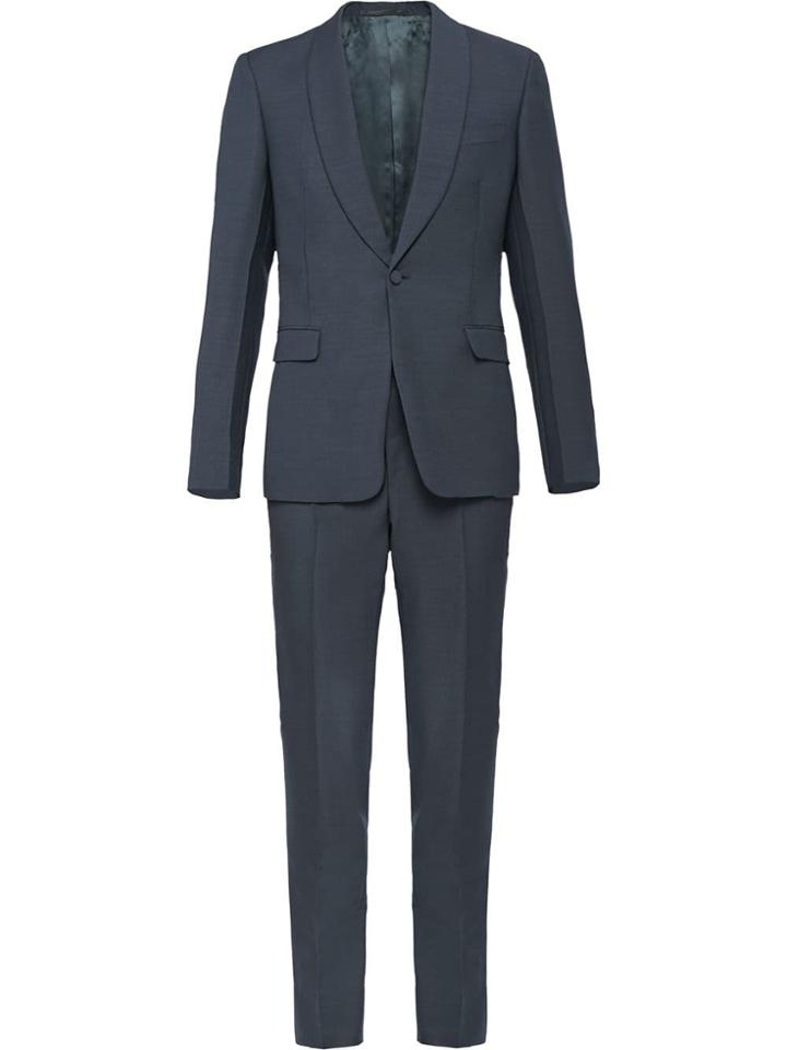 Prada Slim Fit Two-piece Suit - Grey