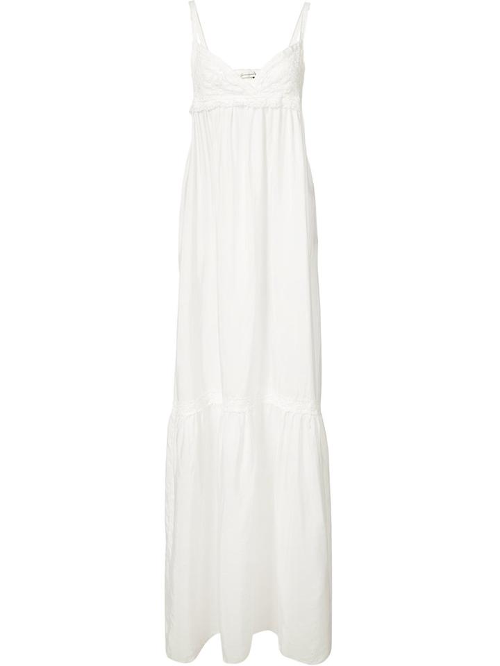 Faith Connexion Baby Doll Dress, Women's, Size: 34, White, Silk/polyamide/spandex/elastane