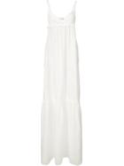 Faith Connexion Baby Doll Dress, Women's, Size: 34, White, Silk/polyamide/spandex/elastane