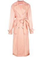 Rejina Pyo Belted Trench Coat - Pink