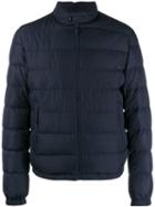 Dolce & Gabbana Quilted Down Jacket - Blue