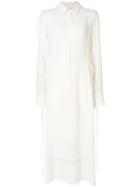 Marni Layered Shirt Dress - White