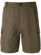 Ermanno Scervino - Multi-pocket Cargo Shorts - Men - Cotton/linen/flax/polyamide/metallized Polyamide - 52, Green, Cotton/linen/flax/polyamide/metallized Polyamide